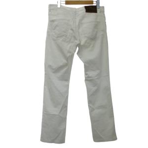 ETRO ペイズリージャカードパンツ スラックス イタリア製 白 ホワイト 32 約Lサイズ 1105