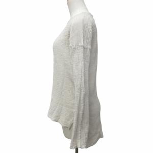 Plage ateliers francais de confection別注 美品 23SS ヘンリーネック シャツ ブラウス しわ加工