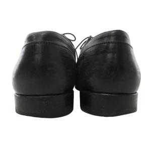 LOUIS VUITTON レザーシューズ ビジネス フォーマル プレーントゥ 外羽根 ブラック 黒 7 約26?p 1122