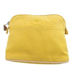 ボリードPM20 ポーチ ミニバッグ バニティバッグ 化粧ポーチ キャンバス 黄色 イエロー 1125