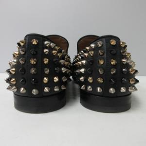 Christian Louboutin スパイクスタッズ ローファー ブラック 40