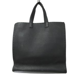 FENDI 7VA367 セレリア バッグバグズ モンスター トートバッグ レザー ブラック