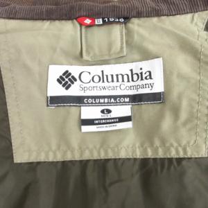 Columbia ミリタリージャケット ブルゾン 209 PM3522 ナイロン カーキ L 1221 GY09