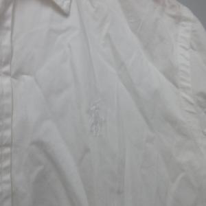 RALPH LAUREN SPORT シャツ 長袖 ポニーロゴ 刺繍 白 ホワイト Sサイズ 1224