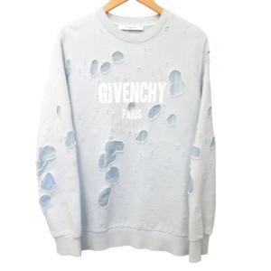 BW700E3014 デストロイロゴプリントスウェット M ライトブルー