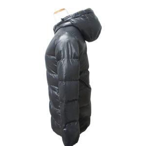 DUVETICA 美品 ティア Thia ダウンコート ジャケット ナイロン ネイビー 紺 38 約Mサイズ 1229 IBO46