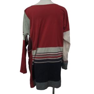 JURGEN LEHL ビッグポケット ロンT カットソー ボーダー M マルチカラー IBO46 0116