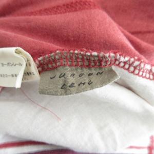 JURGEN LEHL ビッグポケット ロンT カットソー ボーダー M マルチカラー IBO46 0116