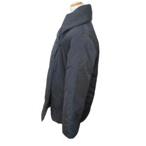 Max Mara 白タグ ダウンコート ジャケット ベルト付 ロング ネイビー 紺 36 約XSサイズ RN73136 0109 IBO46
