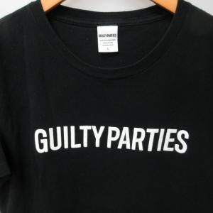 WACKO MARIA プリントTシャツ カットソー 半袖 GUILTY PARTIES 黒 ブラック Lサイズ 0107