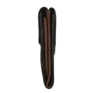 LOUIS VUITTON M61660 ポルトモネビエ カルトクレディ ウォレット 財布 モノグラム Wフラップ ブラウン 茶 0105 WY