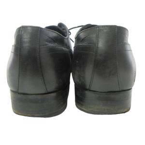 LOUIS VUITTON レザー ビジネスシューズ モノグラム 靴 黒 ブラック UK8 27?p 0112 IBO46