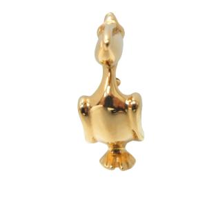 HERMES 92年限定 ペリカン カデナ バッグチャーム 南京錠 ゴールド