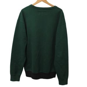WACKO MARIA 美品 THE GUILTY PARTIES THREE TONE ウォッシュド トレーナー スウェット L グリーン IBO46