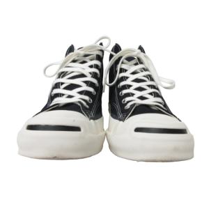 CONVERSE アディクト 23AW ジャックパーセル スニーカー シューズ 靴 ハイカット ブラック 黒 8.5 27cm 1AD673