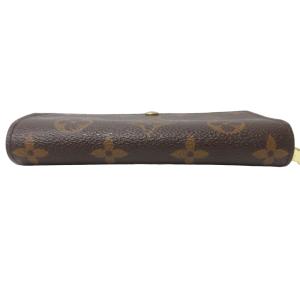 LOUIS VUITTON M61730 モノグラム ポルトモネ ビエ トレゾール 二つ折り財布 ブラウン