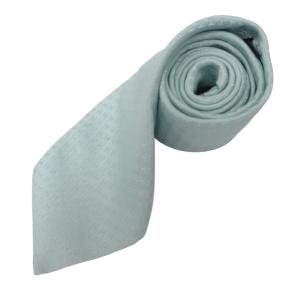 FACONNEE ネクタイ H柄 シルク フランス製 水色 ブルー系 0215  IBO47
