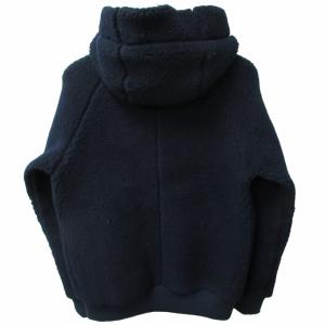 HELLY HANSEN ファイバーパイルサーモフーディ ボアジャケット ブルゾン ネイビー 紺 Mサイズ HOE51254 IBO47 0222