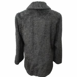 美品】agnès b. HOMME ピーコート ブラック 裏地チェック L