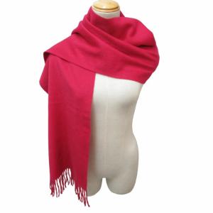 ANTEPRIMA 新品同様 マフラー ストール ビジュー装飾 カシミヤ ピンク系 0318