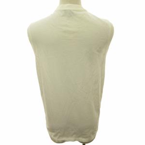 PRADA ノースリーブカットソー Tシャツ リボン 白 ホワイト XSサイズ 0312 IBO48