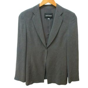 GIORGIO ARMANI セットアップ パンツスーツ ビジネス 冠婚葬祭 グレー 38 Sサイズ 0321 IBO48