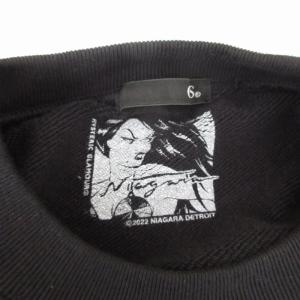 HYSTERIC GLAMOUR 美品 近年 NIAGARA/STRONGER THAN YOURS BACK ショートスウェット