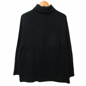 N.HOOLYWOOD エヌハリ タートルネックロンT カットソー ワイド 202-CS04-021 長袖 黒 40 Lサイズ 0314