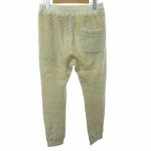 AKM スウェットパンツ イージーパンツ ゴムウエスト ボア ベージュ系 Mサイズ 0322 GY31