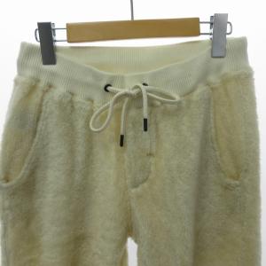 AKM スウェットパンツ イージーパンツ ゴムウエスト ボア ベージュ系 Mサイズ 0322 GY31
