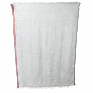 BRUNELLO CUCINELLI ストール マフラー ショール バイカラー グレー 赤 0420 IBO50