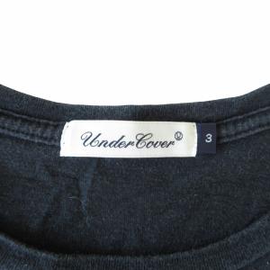 UNDERCOVER 00s Tシャツ カットソー プリント 半袖 黒 ブラック 3 約L 0917