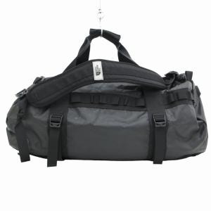 THE NORTH FACE 2WAY BASE CAMP DUFFEL ボストン ショルダー ロゴ 黒 ブラック グレー