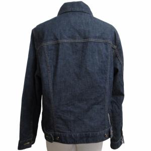 BURBERRY LONDON 美品 デニムジャケット Gジャン ブルゾン ノバチェック ストレッチ有 インディゴブルー 15ABR 約L-XL相当 GY14