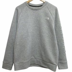 近年モデル テックエアースウェット トレーナー ロゴプリント NT12287 グレー XL 0511