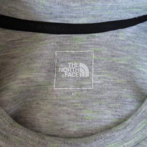 THE NORTH FACE 近年モデル テックエアースウェット トレーナー ロゴプリント NT12287 グレー XL 0511