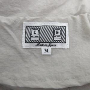 C.E 22AW NYLON ZIP OVER COAT ナイロンジップオーバーコート フーデットジャケット ブルゾン CES22JK06