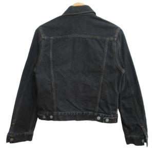 HYSTERIC GLAMOUR 美品 Gジャン デニムジャケット 01221AB02 黒 ブラック S 0507