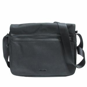 メッセンジャーバッグ ショルダーバッグ 斜め掛け 黒 ブラック 0527 IBO52