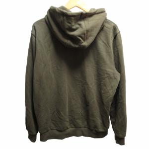 HUGO BOSS ジップアップパーカー フーディ 刺? 長袖 カーキ 緑系 Sサイズ 0526