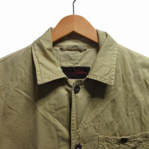 FILSON GARMENT ヴィンテージ カバーオール ワークジャケット イタリア製 ベージュ系 36 約XS-Sサイズ 0611  IBO52