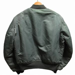 BUZZ RICKSON’S フライトジャケット MA-1 ミリタリー ブルゾン ロゴ 8310-485900-431 カーキ S