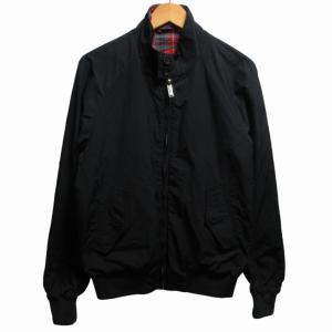 Baracuta G9 ハリントンジャケット ブルゾン リバーシブル チェック柄 1801347 黒 ブラック 赤 レッド 38 約Mサイズ