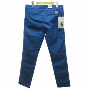 Carhartt WIP タグ付 デッドストック SID PANTS チノパン ワークパンツ ストレッチ 青系 ブルー系 W32 L32 約M