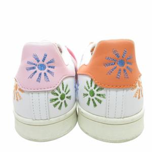 adidas Originals STAN SMITH PRIDE スタンスミス プライド スニーカー 総柄 白 ホワイト ピンク オレンジ US5.5 23.5cm