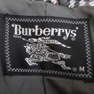 burberrys 黒タグ 90s ヴィンテージ ガウンコート Mサイズ グレー