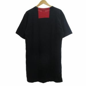 Marcelo Burlon 美品 21AW プリントTシャツ カットソー 半袖 黒 ブラック XXSサイズ  IBO52 AA 0627