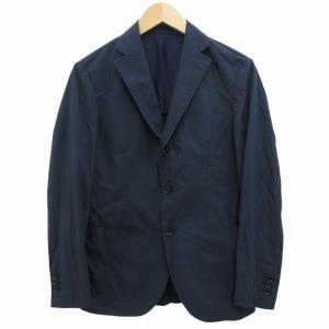 Brilla per il gusto シングルスーツ セットアップ テーラードジャケット パンツ 3B サイドベンツ 44 Sサイズ 紺 ネイビー