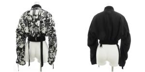 HYSTERIC GLAMOUR × G.V.G.V. TAPED BLOUSONG ブルゾン ジャケット リバーシブル 中綿 ガール MUG コラボ GV1831013