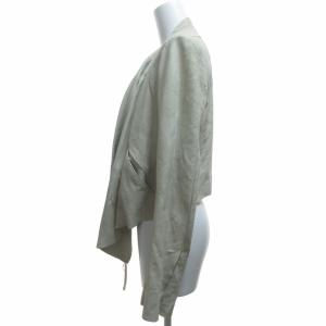 Rick Owens ARCHIVE OLMAR and MIRTA LAMB LEATHER FRILL JACKT